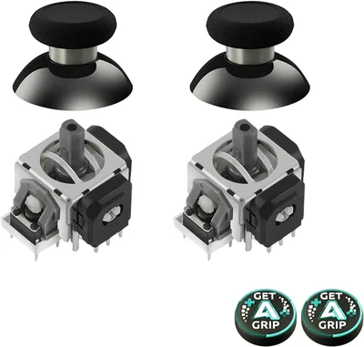 AKNES GuliKit TMR Electromagnetische Joysticks voor DualSense PS5/DualSense Edge Controller, Vervanging Sticks voor Pro's