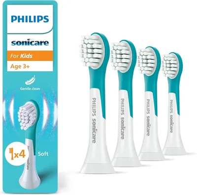 PHILIPS Sonicare For Kids Honingborster 4-paket HX6034/90
