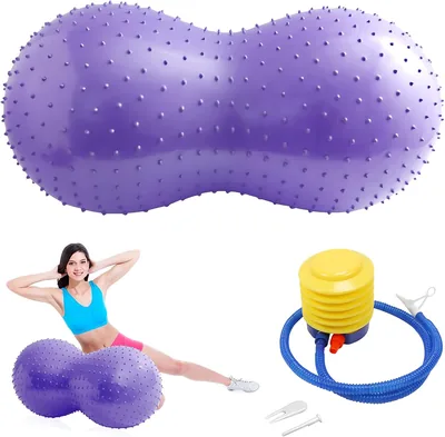 DAJASD Peanut Shape Ball 90x45cm Anti-Burst Sensory Exercise Best Deal