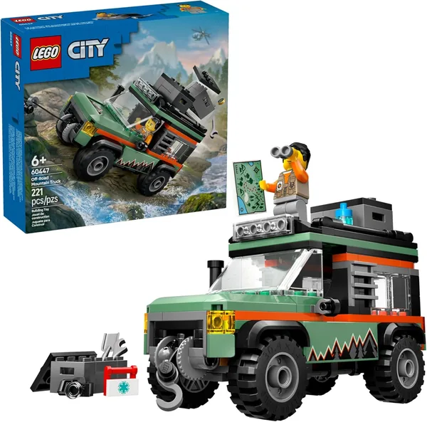 LEGO City Off-Road 4x4 Mountain Truck Toy