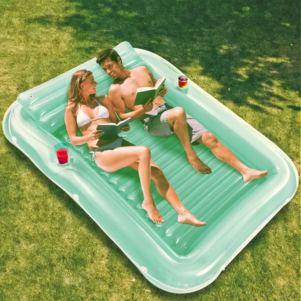 Float Joy Opblaasbare Tanning Bed Zwembad Luchtbed - Beste Deal