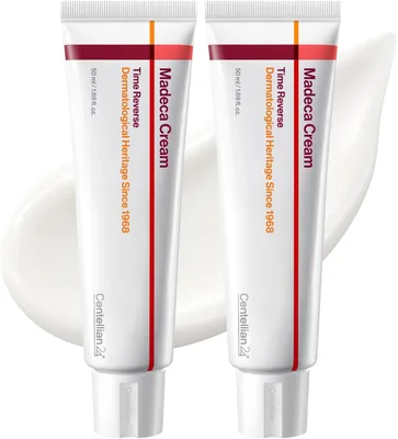 Crema Centelian 24 Madeca Time Reverse (50 ml, 2 uds.) - Crema de Absorción Rápida y Nutritiva