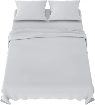 Dreamzie Housse de Lit 140 x 190/200 cm - Ensemble de 4 Pièces en Microfibre Douce