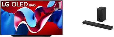 LG 83" C4 OLED evo 4K Smart TV + LG S77TY Soundbar - Best Deal