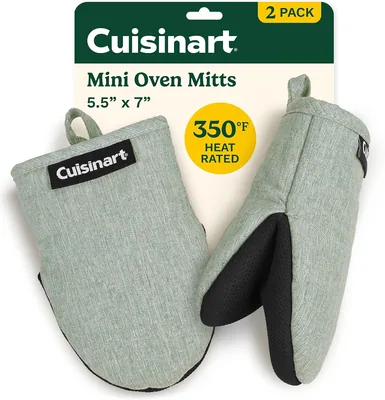 Cuisinart Mini Oven Mitts 2-Pack Neoprene Grip Best Deal