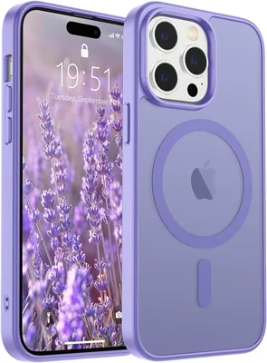 SUPFINE Magnetic iPhone 14 Pro Max Case - Military Grade Protection, Slim Matte