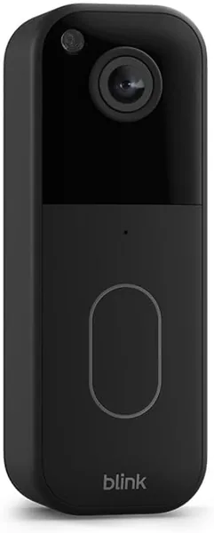 Blink Video Doorbell | Add-on | Head-to-toe HD view, two-year battery life, simple setup, IP65 | Wor