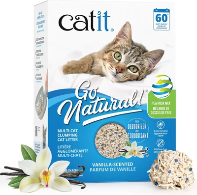 Catit Go Natural Pea Husk Litter 6.4kg Vanilla Best Deal
