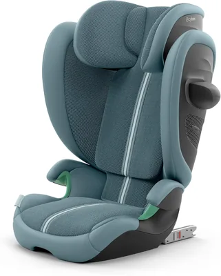 Cybex Solution G2 Plus/Stormy Blue-light blue PU1, Stormy Blue, Plus, Solution G2 - Najlepsza oferta