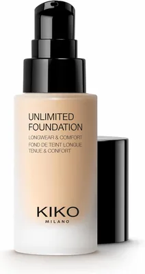 Fondotinta KIKO Milano Unlimited, 4 1.5N, Long Lasting Fluid Foundation - 70% di Sconto
