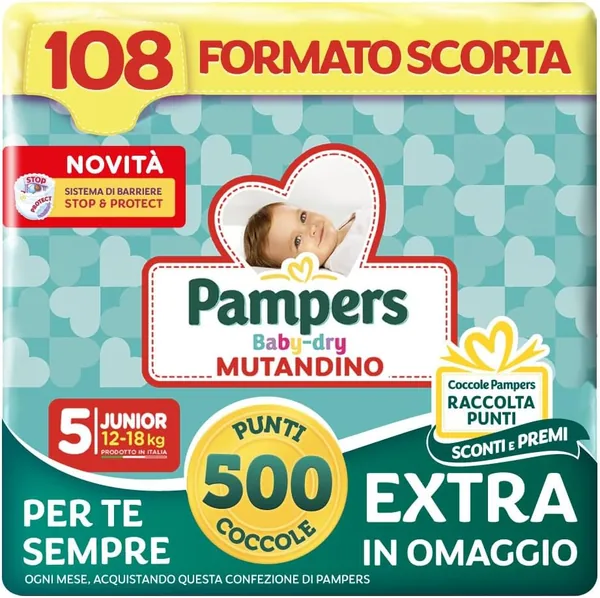 Pampers Baby Dry Junior Panties Size 5