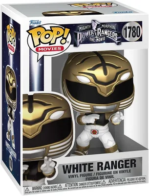 Mighty Morphin Power Rangers Movie White Ranger Vinyl Figure