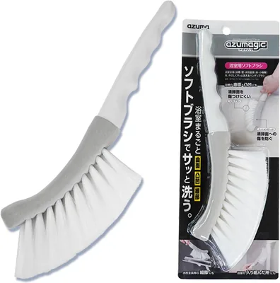 Azuma マジック バスルーム ソフトブラシ フォームクリーナー 床タイル 傷付けない 家庭用 専門家推奨 Best Deal