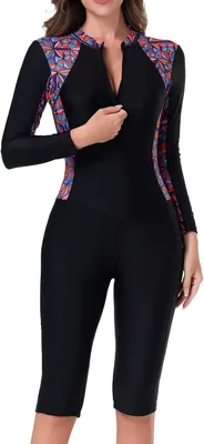 Womens Long Sleeve Rash Guard Swimsuit - Best Deal