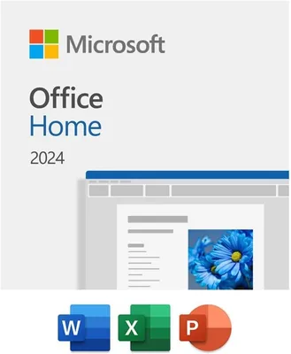 Microsoft Office Hogar 2024 | Compra única, 1 dispositivo | Windows 10/11, Mac - Tarjeta de clave