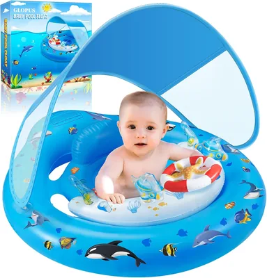 GLOPUS Baby Buoy, Piscine gonflable pour bébé - Meilleur prix