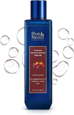 Blue Nectar Batana Oil for Thicker Hair | Pure Organic Almond Oil