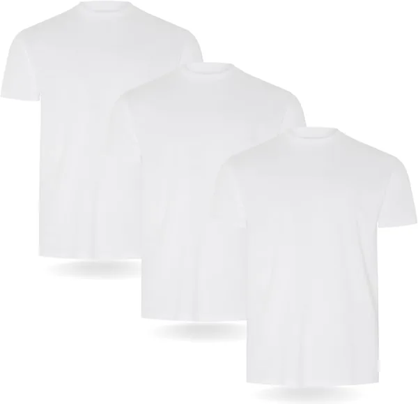 FM London 3/5-Pack Mens T Shirt