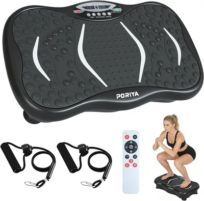 Poriya Vibration Plate - 99 Speed Levels Best Deal