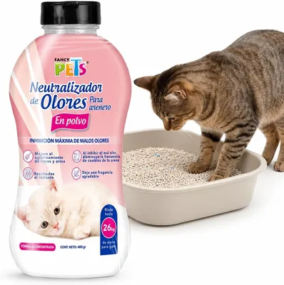Neutralizador de Olores en Polvo para Arenero para Gato 400g