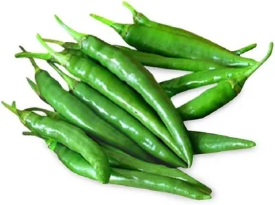 Fresh Chili Green Medium/Large 90-100 gm - 56% Off