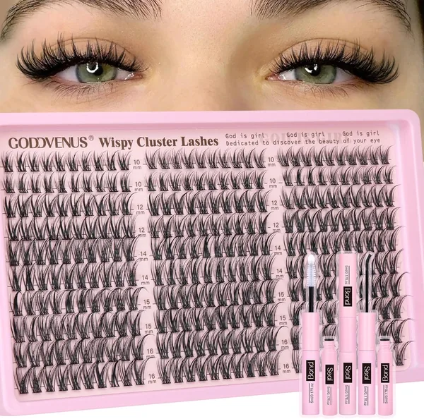 Goddvenus Lash Clusters Kit