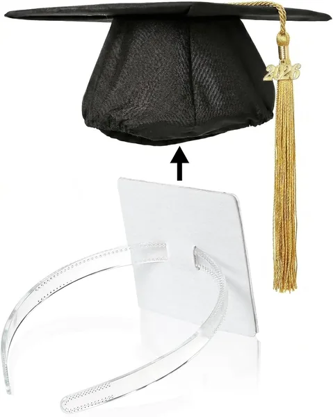 GIURKUU Graduation Cap Headband