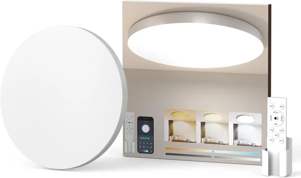 Coizabera LED Ceiling Light 106.7 sqft (6 Tatami Mats) 28W 3600lm Dimming