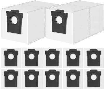 12 Sacs à poussière pour Dreame L10s/L40/A/L50/AE/L40s/L10s Ultra | Compatibles avec Mova E30/P50/P70 Pro Ultra - Meilleure offre