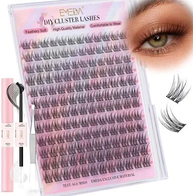 EMEDA Natuurlijke Wimpers Set - Individuele Wimpers 10mm-13mm Mix - DIY