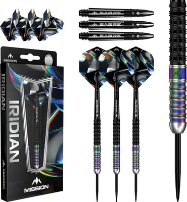 Misja Iridian Black Coral PVD 90% - Rzutki stalowe 24 g - Najlepsza cena
