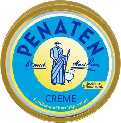 Penaten Krem (150 ml) - Ochrona przed ranami dla niemowląt z ochroną przed wilgocią i pielęgnacją skóry, uspokaja i nawilża