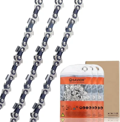 Kettensägenkette 35 cm für Makita DUC353, Bosch AKE35S, Einhell GP-LC 36/35 Li | 3/8"LP 1,1mm 52TG