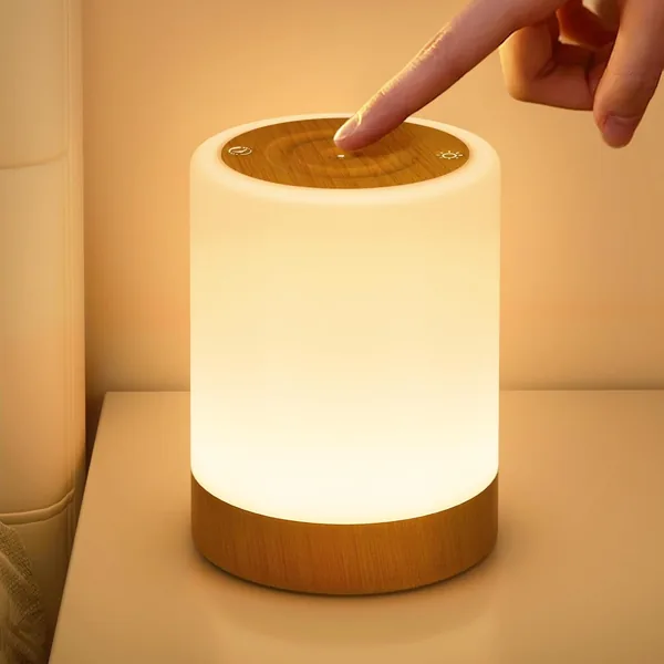 NIWOHOM Dimmable Touch Bedside Lamps
