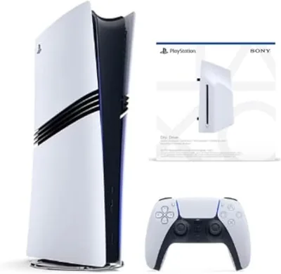 Sony PlayStation 5 PRO Digital Console [2024 Model] + Disc Drive Bundle - International Version