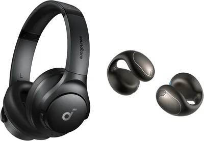 Soundcore Q20i Headphones & C40i Earbuds Bundle