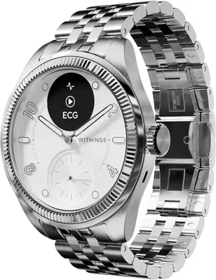 Withings ScanWatch Nova Silver ECG Smartwatch
