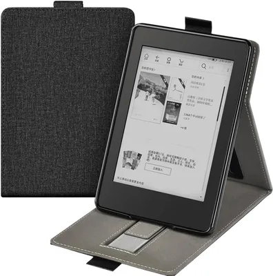 Kindle Paperwhite 7" Case & Stand - Durable TPU Leather (2024 Release)