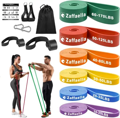 Zaffaella Bandas de Resistencia 13 PCS - Oferta del 9% de Descuento