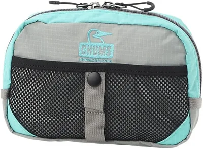 [Chums] Springdale Pouch, Gray/Turquoise, One Size - Best Deal