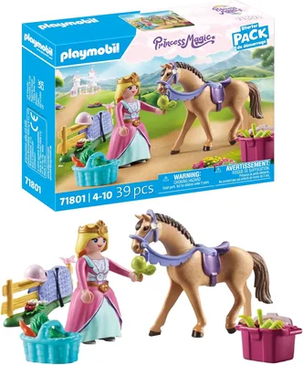 PLAYMOBIL Prinses Magie | Prinses met Paard | Speelgoed voor kinderen vanaf 4 jaar | 71801