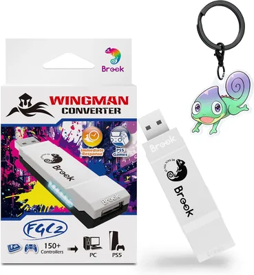 Brook Wingman FGC2 Converter: PS5 & PC Arcade Joystick Adapter 30% Off