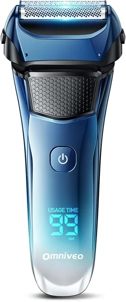 Type 360 Electric Shaver (Men's), Black, 3-Blade, Dry and Wet Dual Use