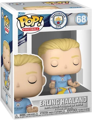Funko Pop! Fútbol: Manchester City - Erling Haaland - 2025 - Figura de Vinilo Coleccionable - Regalo Ideal - Oficial
