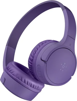 Belkin SoundForm Mini Wireless Kids Headphones med integrerad mikrofon, 30 timmar spelgångstid - Best Deal