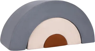 COSTWAY 3-delige zachte bouwblokken, foam klimblokken voor krabbelen en klimmen - Gigantische foam bouwblokken