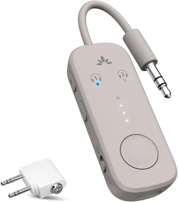 Avantree Relay Bluetooth Adapter - 25hr Playtime, 2 Headphone Support, Premium Chipset