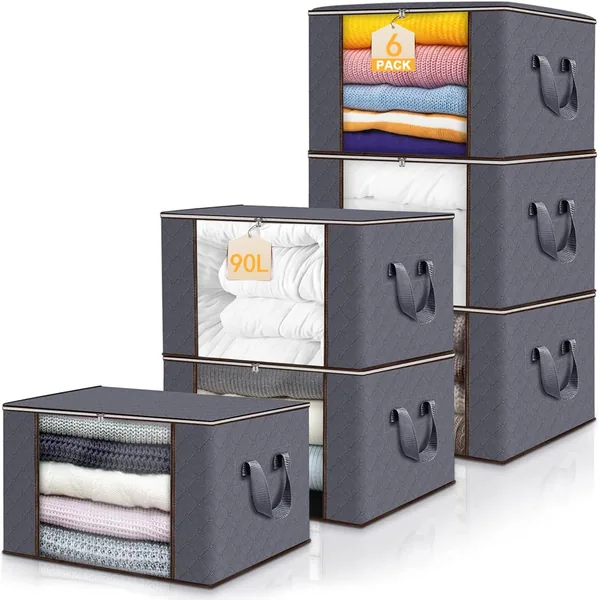 Zikenis 6 Pieces Clothes Boxes
