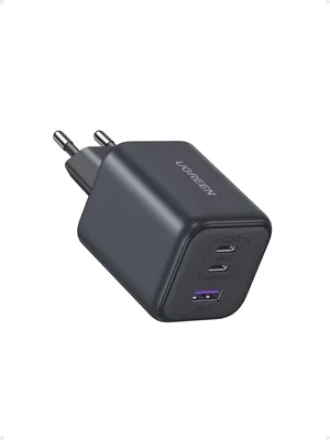 UGEN 45W USB C Ladegerät 3-Port PPS Schnelllader 25W PD Ladegerät GaN Adapter Kompatibel mit Galaxy S25 Ultra, S24, iP - 18% Korting