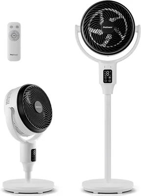 Pro Breeze Airflo 108 cm - Ventilateur silencieux hybride avec télécommande